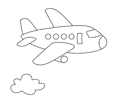 desenho de aviao para colorir e imprimir para imprimir e colorir - imagem 7